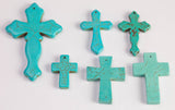 Turquoise Crosses Selection