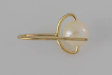 Dainty Freshwater Pearl Earwire AAA- Gold Filled Earring Sire- 14/20 Gold Filled- USA Product- 6mm Pearl