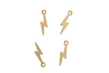 Gold Filled Lightning Charm- 14/20 Gold Filled- USA Product-3.5x11mm- 1 piece per order