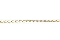 2.5mm Curb Gold-filled Chain by the foot- Wholesale- USA Made Permanent Jewelry Chain