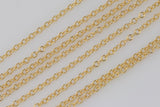 2mm Thicker version Gold-filled Chain by the foot or 10 Permanent Jewelry Chain