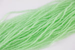 3mm Crystal Rondelle -2 or 5 or 10 STRANDS- Extra Fine-14 inches long about 100+ Beads - Green Opal