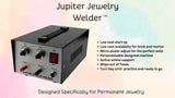 Permanent Jewelry Welder PRESET and READY to USE Jupiter Brand Arc Welder for Welding gold filled jump rings sterling silver tungsten needle