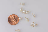 USA Gold Filled Permanent Jewelry Connectors Akoya Pearl Connectors Real Gold Filled 4mm