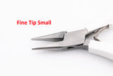 5ft Grounded Pliers Set Extra Long Extension for Permanent Jewelry for Orion Mpulse Zapp Amazon Jupiter Welders! 1 Curved Tip 1 Thin Tip