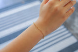 Gold Filled Flat Tubed Chain, Elongated Heavy Oval Chain, 3x8.5mm links, , Wholesale, USA Made, Chain by foot- Paper Clip Chain