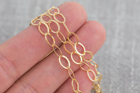 5.5mm Oval Chain Gold Fill Chain - Wholesale - By the Foot- 14/20 Permanent Jewelry Chain