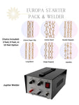 Europa Starter Pack with or Without Welder- 6 Styles of Chain- 3 Feet, 5 Feet, 10 Feet or 50 Feet option Permanent Jewelry Chain