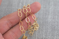 5.5mm Oval Chain Gold Fill Chain - Wholesale - By the Foot- 14/20 Permanent Jewelry Chain