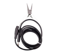 5ft Grounded Pliers Set Extra Long Extension for Permanent Jewelry for Orion Mpulse Zapp Amazon Jupiter Welders! 1 Curved Tip 1 Thin Tip