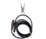 Jupiter Welder Grounded Pliers with Stylus Extension Set Extra Long Extension Extended for Permanent Jewelry Curved Tip Thin Tip 5ft!