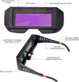 Self Dimming Permanent Jewelry Welding Glasses Auto-Darkening Autodarkening Auto Darkening Sunglasses