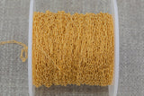 Gold Filled Round Paper Clip Krinkled Waves Chain, Elongated Oval Chain, 2x5.5mm and 1.8x4mm links, , Wholesale, USA Made, Chain by foot