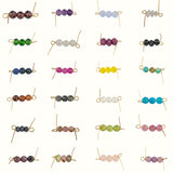 Solid Gold Connectors Birthstones Permanent Jewelry Connectors Connector Charms - Birthstone and gemstones