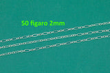 Sterling Silver Chain USA Made Paperclip Chains Satellite Bar Cable Rolo Oval Cuban Italian Figaro For Permanent Jewelry Made in USA 925 SS