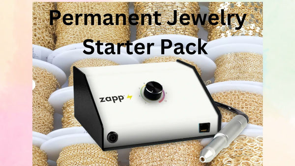 Permanent Jewelry Business Starter Pack- Zapp Welder-Training - All supplies required to start Permanent Jewelry Business - Mpulse, PJ