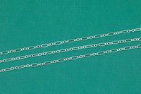 925 Sterling Silver chain Figaro Italian 2mm 925ss chains