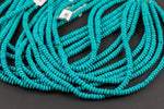 Turquoise - High Quality in Roundel, 6mm, 8mm- Full 15.5 Inch Strand-Full Strand 15.5 inch Strand Smooth Gemstone Beads