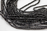 Natural Spinel AAA Quality, 3-4mm size Faceted Rondelle 15.5 inches Long strand- Tiny Beads Gemstone Beads