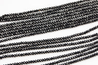 Natural Spinel AAA Quality, 3-4mm size Faceted Rondelle 15.5 inches Long strand- Tiny Beads Gemstone Beads