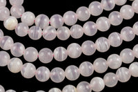 Natural Pink Calcite, Round, 4mm, 6mm, 8mm, 10mm-Full Strand 15.5 inch Strand AAA Quality Smooth Gemstone Beads