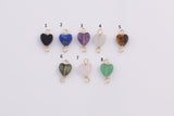 USA Gold Filled Permanent Jewelry Satellite Chain Gemstone Heart Connector Charm 1420 Gold Filled 6mm Made in USA Permanent Jewelry Chain