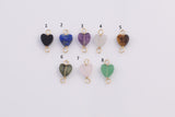 USA Gold Filled Permanent Jewelry Satellite Chain Gemstone Heart Connector Charm 1420 Gold Filled 6mm Made in USA Permanent Jewelry Chain