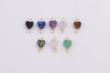 USA Gold Filled Permanent Jewelry Satellite Chain Gemstone Heart Connector Charm 1420 Gold Filled 6mm Made in USA Permanent Jewelry Chain