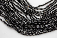 Natural Spinel AAA Quality, 3-4mm size Faceted Rondelle 15.5 inches Long strand- Tiny Beads Gemstone Beads