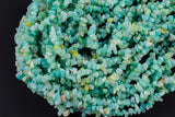 Natural Amazonite Chips Beads - Around 6-7mm in dimensions -32" strands - Wholesale pricing