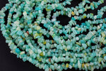 Natural Amazonite Chips Beads - Around 6-7mm in dimensions -32" strands - Wholesale pricing