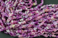 Natural Pink Tourmaline Nuggets Beads -16 Inch strand - Wholesale pricing AAA Quality- Full 16 inch strand Gemstone Beads