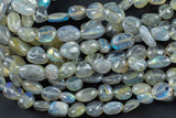 Natural Labradorite Nuggets Beads -16 Inch strand - Wholesale pricing AAA Quality- Full 16 inch strand Gemstone Beads