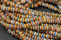 Dzi Beads Faceted Round Beads. A Quality -Full Strand 15.5 inch Strand 6mm, 8mm, 12mm, or 14mm Beads