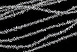 AAA Grade Super Clear Natural Herkimer Diamond Quartz Beads 3mm Double Pointed Quartz 16" Strand