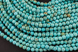 Turquoise Round 6mm 8mm 10mm Full Strand 15.5-16" AAA Quality Smooth Gemstone Beads