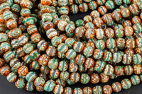 Dzi Beads Faceted Round Beads. A Quality -Full Strand 15.5 inch Strand 6mm, 8mm, 12mm, or 14mm Beads