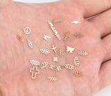 Wholesale Permanent Jewelry Star Of David (1) Connector - 14kt gold filled or Sterling Silver - Made in the USA - Custom