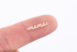 Mama Connector 14K Gold Filled or Sterling Silver Mama Connectors - Mama Link for Bracelet or Necklace - Permanent Jewelry Supply- Wholesale
