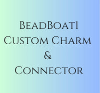 Custom Gold Filled Connectors - any WORD or NAME connector for Permanent Jewelry, sterling silver or gold filled