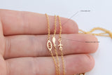 Permanent Jewelry Connectors 14kt Gold Filled Sterling Silver Airplane Peace Sign Evil Eye Bow Turtle Wing Clover Ribbon Made in USA