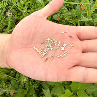 Mini Connector 14K Gold Filled or Sterling Silver Connectors - Bracelet or Necklace - Permanent Jewelry Connectors Permanent Jewelry Supply