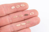 Angel Number Connectors - 4mm 14kt Gold Filled Angel Numbers for Bracelet - 1111 Number Link for Chain - Wholesale Bulk Permanent Jewelry