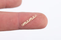 Mama Connector 14K Gold Filled or Sterling Silver Mama Connectors - Mama Link for Bracelet or Necklace - Permanent Jewelry Supply