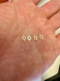 Wholesale Permanent Jewelry Star Of David (1) Connector - 14kt gold filled or Sterling Silver - Made in the USA - Custom