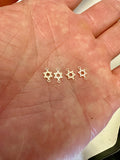 Wholesale Permanent Jewelry Star Of David (1) Connector - 14kt gold filled or Sterling Silver - Made in the USA - Custom
