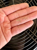 Wave Connector 2 styles - 14Kt Gold Filled or Sterling Silver- Wave Connectors - Bracelet or Necklace - Permanent Jewelry Supply