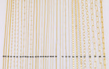 Gold Filled Chain by the Foot - USA Made Wholesale Chain - 14K Permanent Jewelry Chain Chains Perfect For Permanent Jewelry -Made in USA