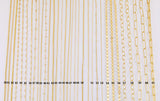 Gold Filled Chain by the Foot - USA Made Wholesale Chain - 14K Permanent Jewelry Chain Chains Perfect For Permanent Jewelry -Made in USA
