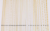 Gold Filled Chain by the Foot - USA Made Wholesale Chain - 14K Permanent Jewelry Chain Chains Perfect For Permanent Jewelry -Made in USA